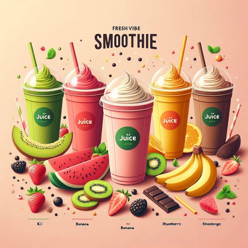 FreshVibe Smoothies, Smoothies & juice